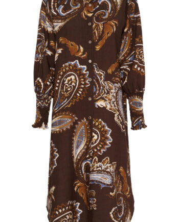 Marta Du Chateau Kjole Moss Marrone