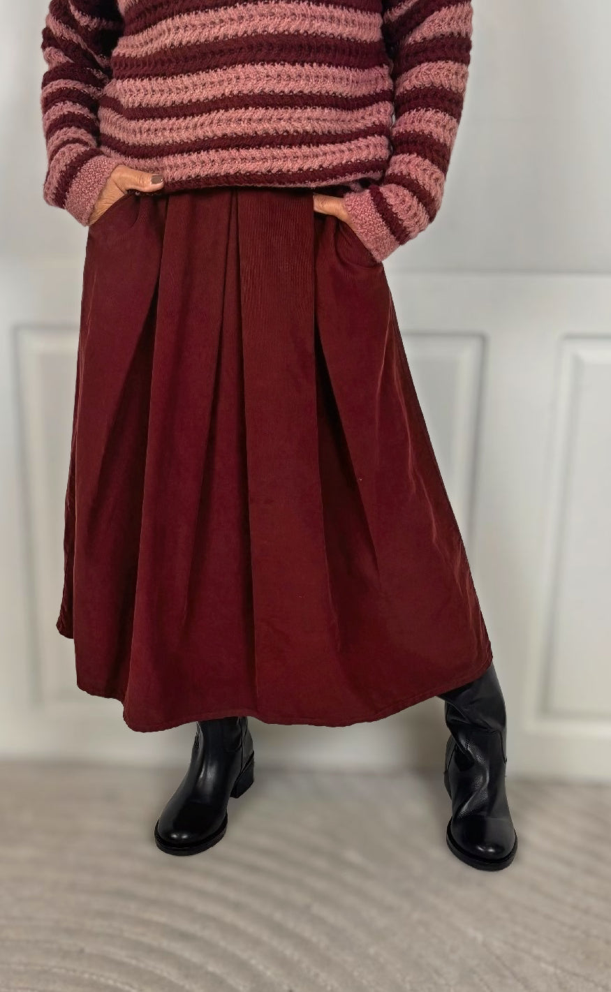 Marta Du Chateau Nederdel Ciela Bordeaux6269