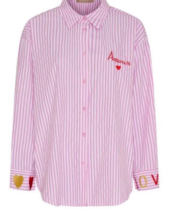 Marta Du Chateau Skjorte Brith Pink
