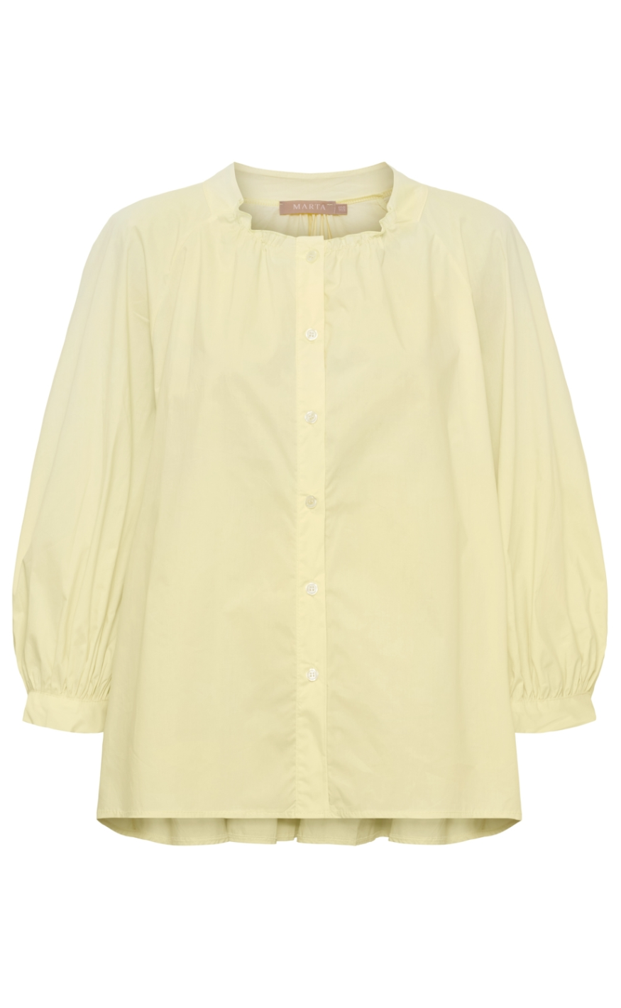 Marta Du Chateau Skjorte Joelle Yellow