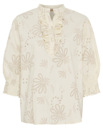Marta Du Chateau Skjorte Linda Beige