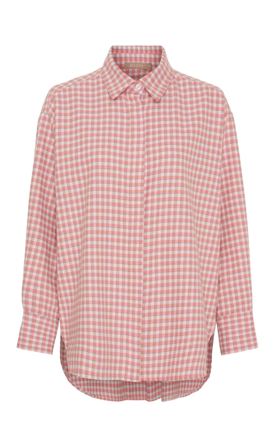 Marta Du Chateau Skjorte Orlanda Pink