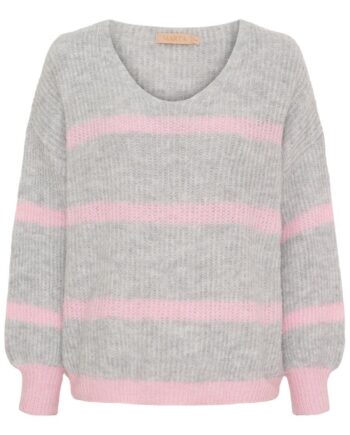 Marta Du Chateau Strik Carene Light Grey Baby Pink
