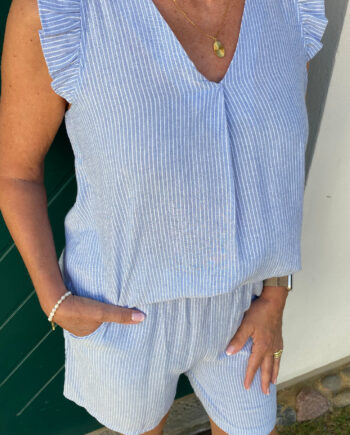 Marta Du Chateau Top Giorgia Blue