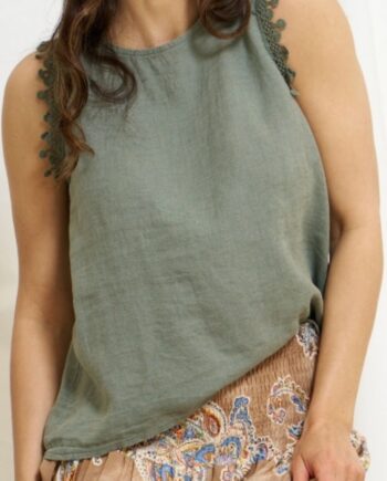 Marta Du Chateau Top Holly Military