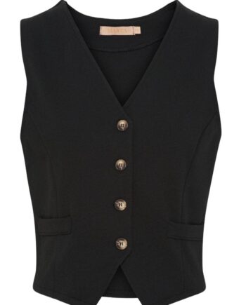 Marta Du Chateau Vest 5812 Black