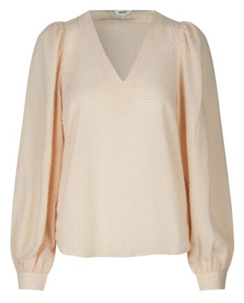 Mbym Bluse Addilyn-  Macadamia