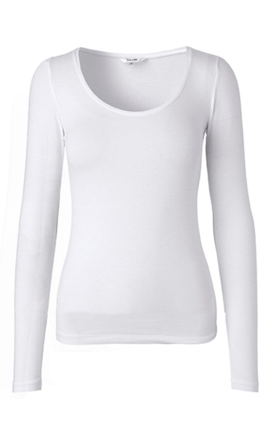 Mbym Bluse Anna Optical White