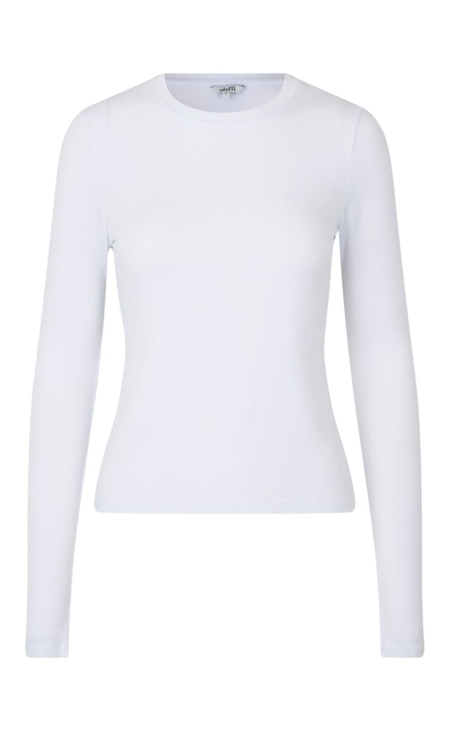 Mbym Bluse Christina-  Optical White