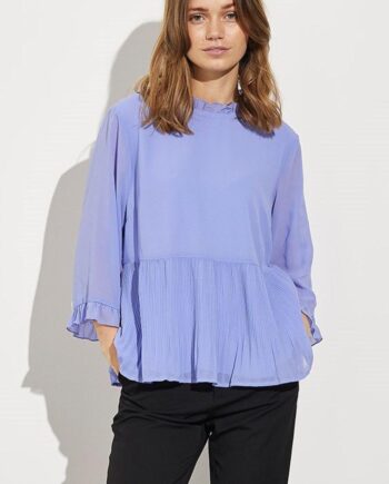 Mbym Bluse Daniar-  Deep Periwinkle