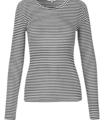 Mbym Bluse Lilita Black Sugar Stripe