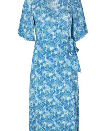 Mbym Kjole Ladonna Palina Print Blue