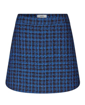Mbym Nederdel Pelian-  Blue Houndstooth
