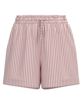 Mbym Shorts Meris-  Pink Wine Stripe