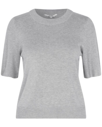 Mbym  -shirt Carla-  Light Grey Melange