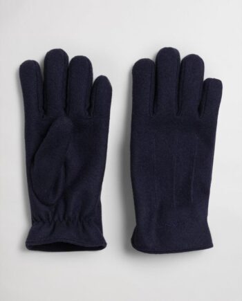 Melton Gloves Classic Blue  -