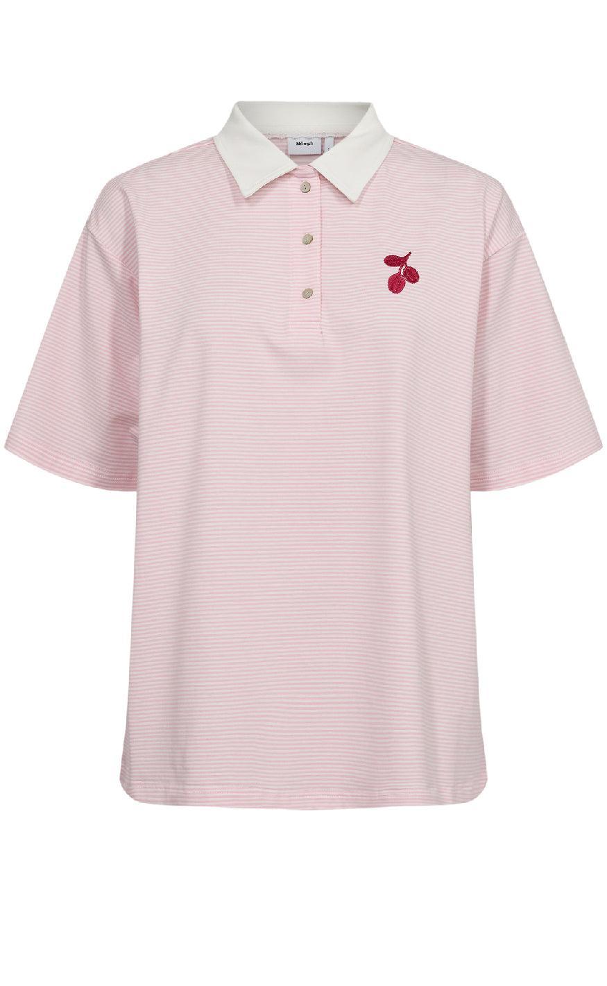 Nümph Bluse Pippi Polo Blush Bride