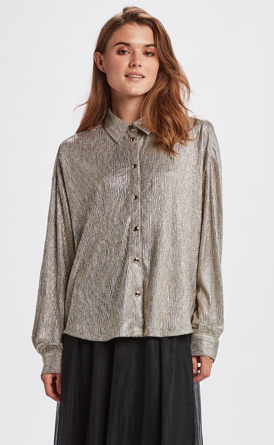 Nümph Bluse Ydun Silver