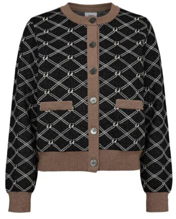Nümph Cardigan Bir Caviar