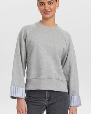 Nümph Sweatshirt Zari Grey Morn