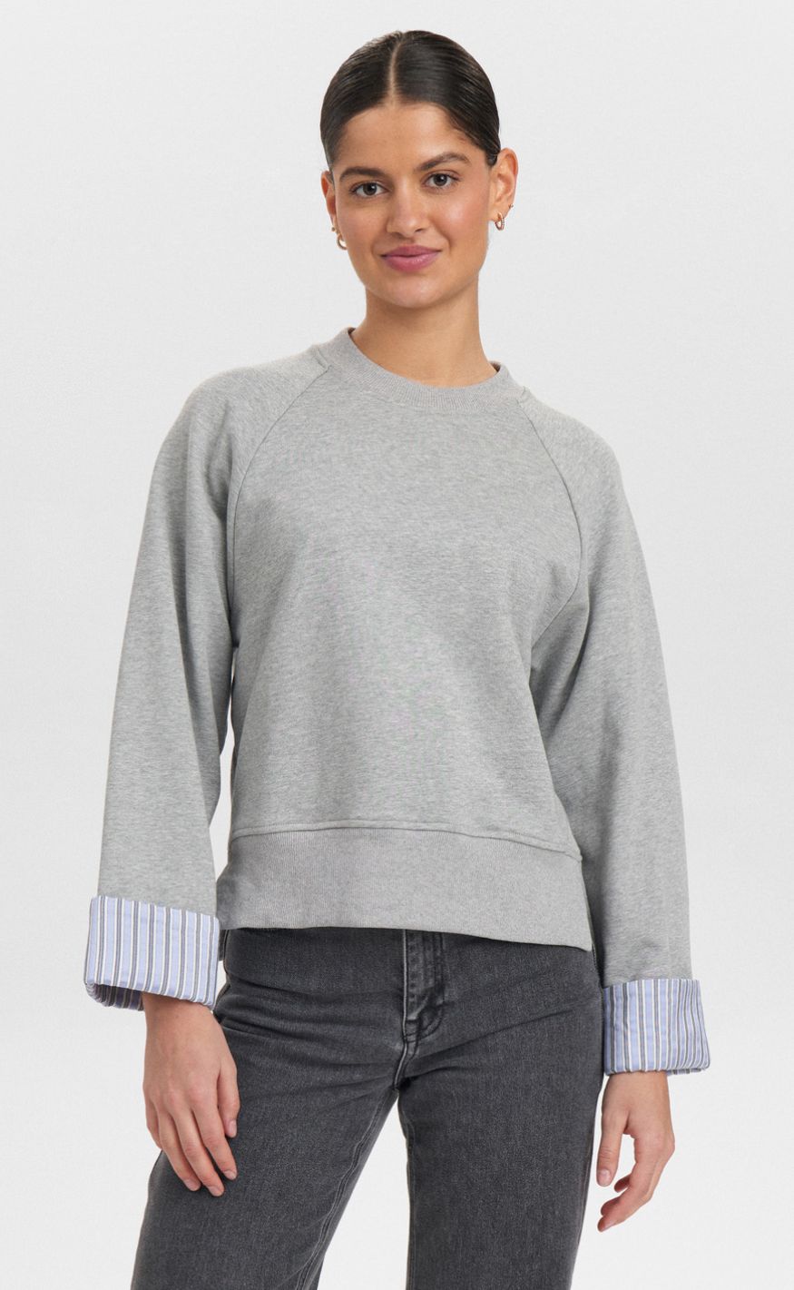 Nümph Sweatshirt Zari Grey Morn