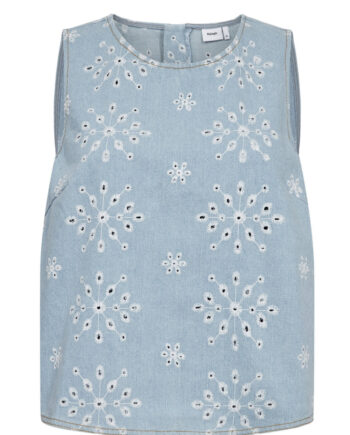 Nümph Top Delilah Light Blue Denim