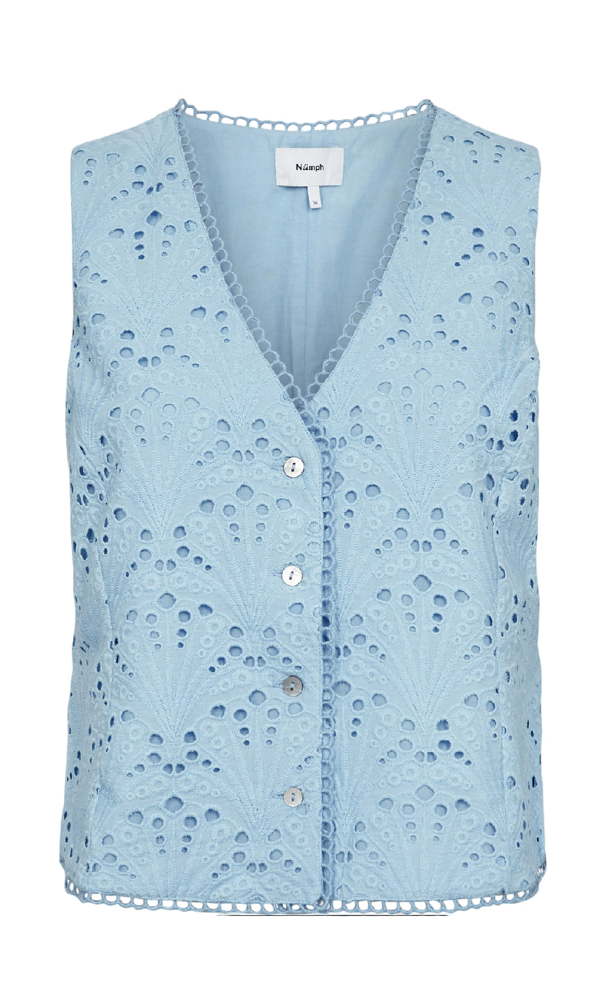 Nümph Vest Maya Placid Blue