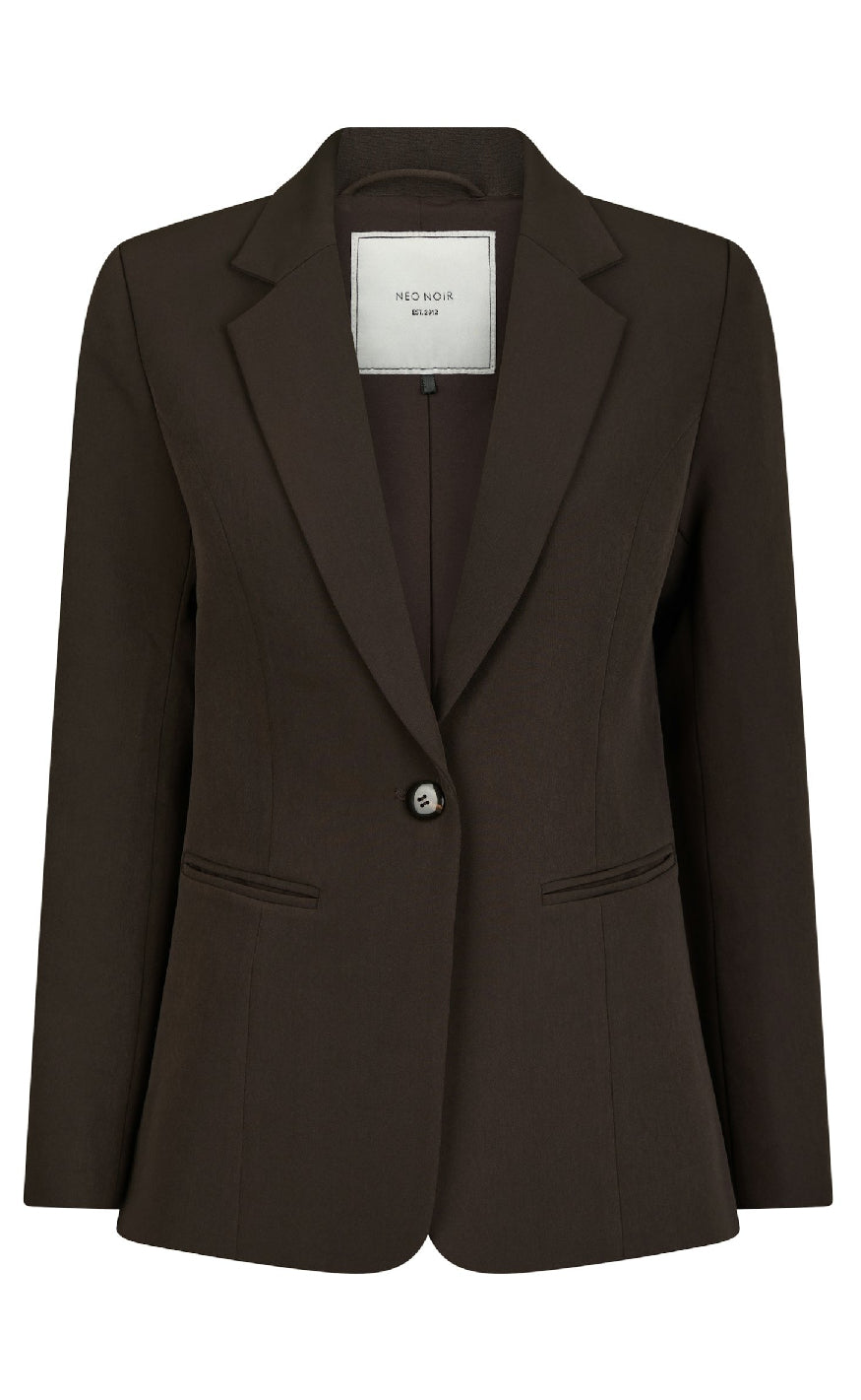 Neo Noir Blazer Francine Dark Brown
