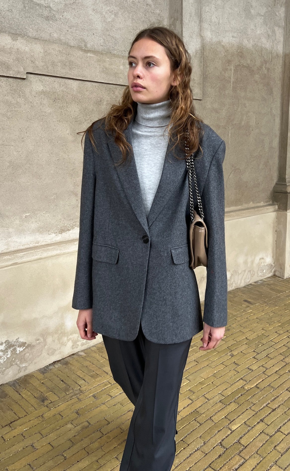Neo Noir Blazer Gaby Structure Dark Grey