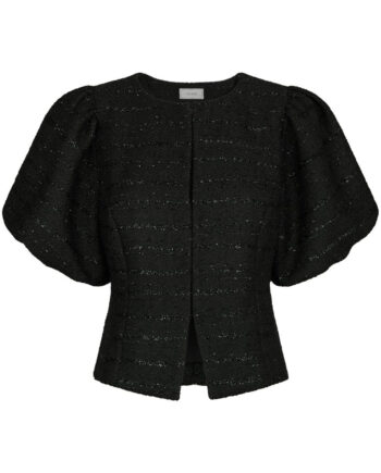 Neo Noir Bluse Anela Boucle Black