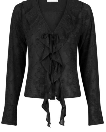 Neo Noir Bluse  Anika Black