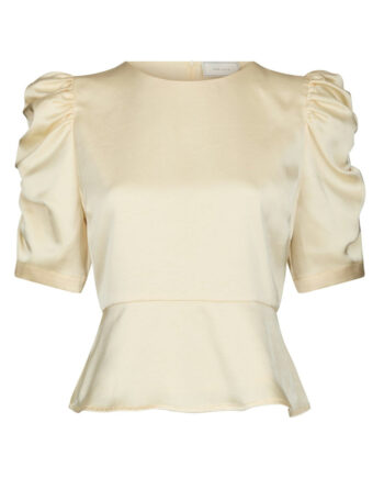 Neo Noir Bluse Benua Heavy Sateen Light Yellow