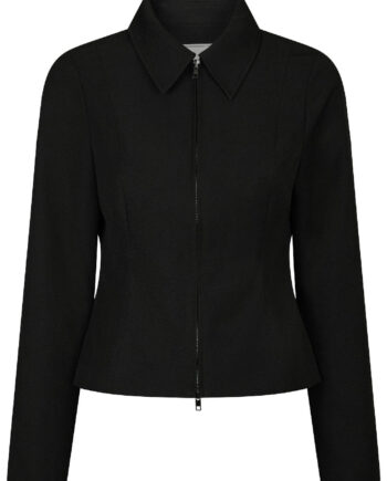 Neo Noir Bluse Bertha Structure Black