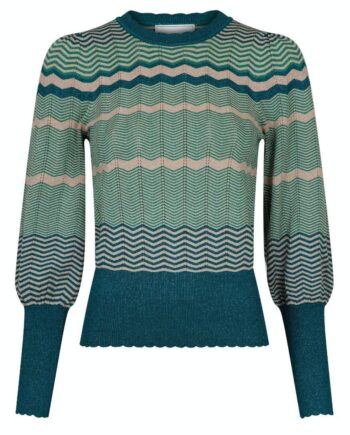 Neo Noir Bluse Dary Green