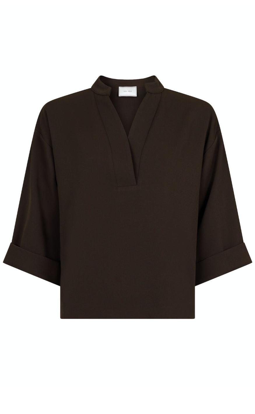 Neo Noir Bluse Luma Brown