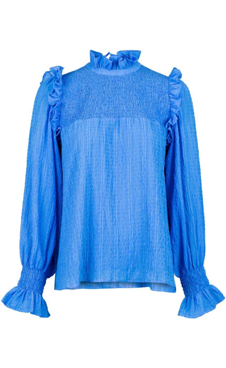 Neo Noir Bluse Melinda Blue