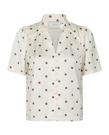 Neo Noir Bluse Torana Dotted Creme