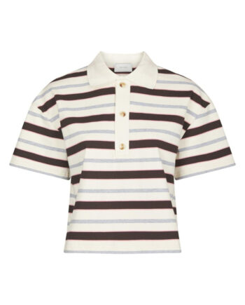 Neo Noir Bluse Vennera Polo Grey