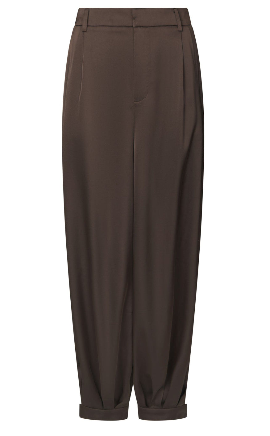 Neo Noir Bukser Fayla Balloon Dark Brown