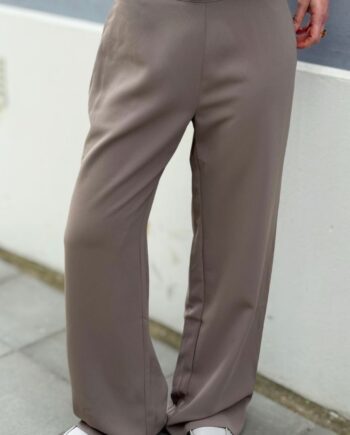 Neo Noir Bukser Lunet Crepe Taupe