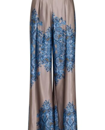 Neo Noir Bukser Mana Paisley Blue