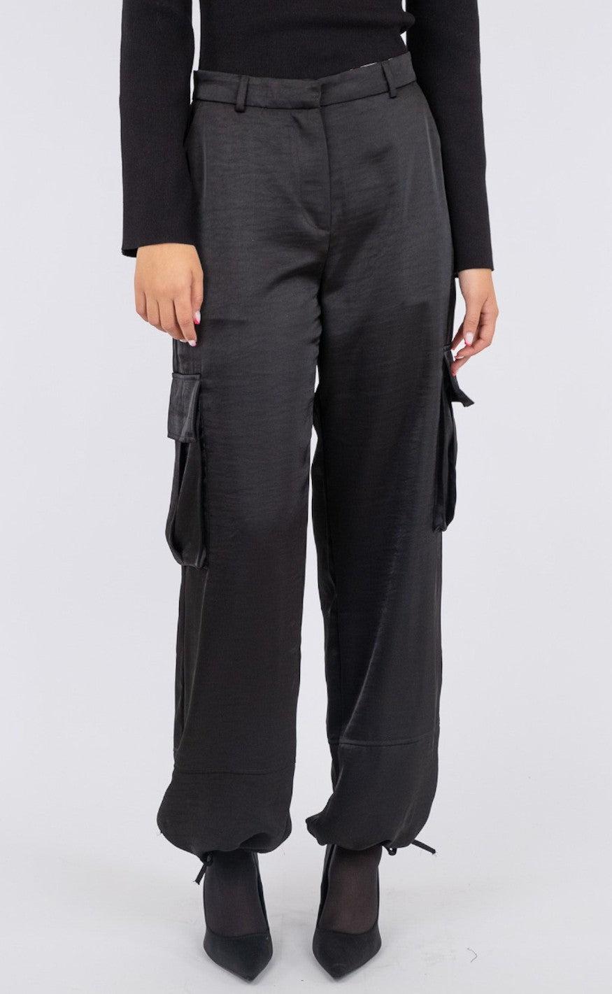 Neo Noir Bukser Romy Heavy Black