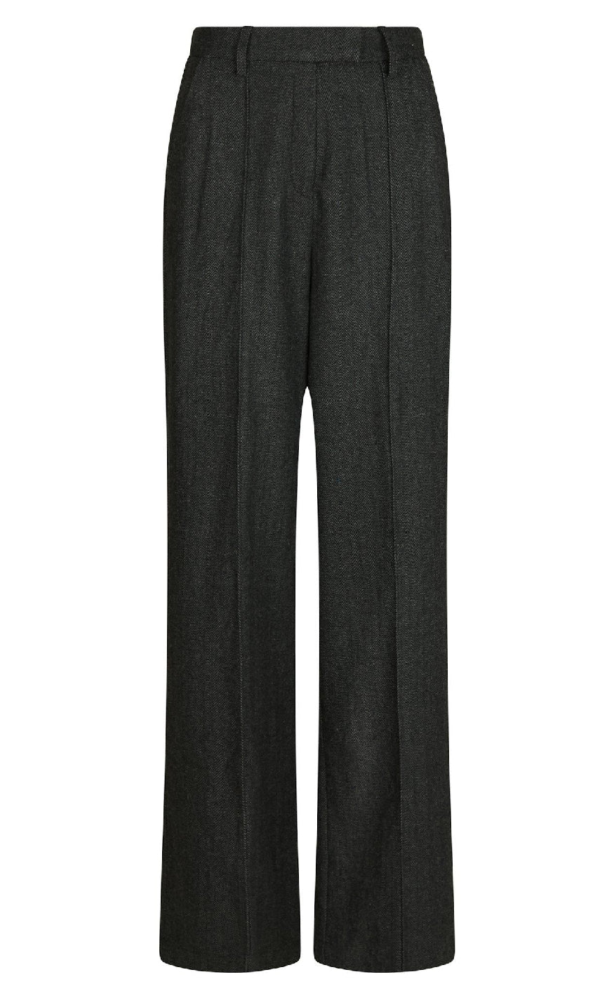 Neo Noir Bukser Sury Herringbone Antracit