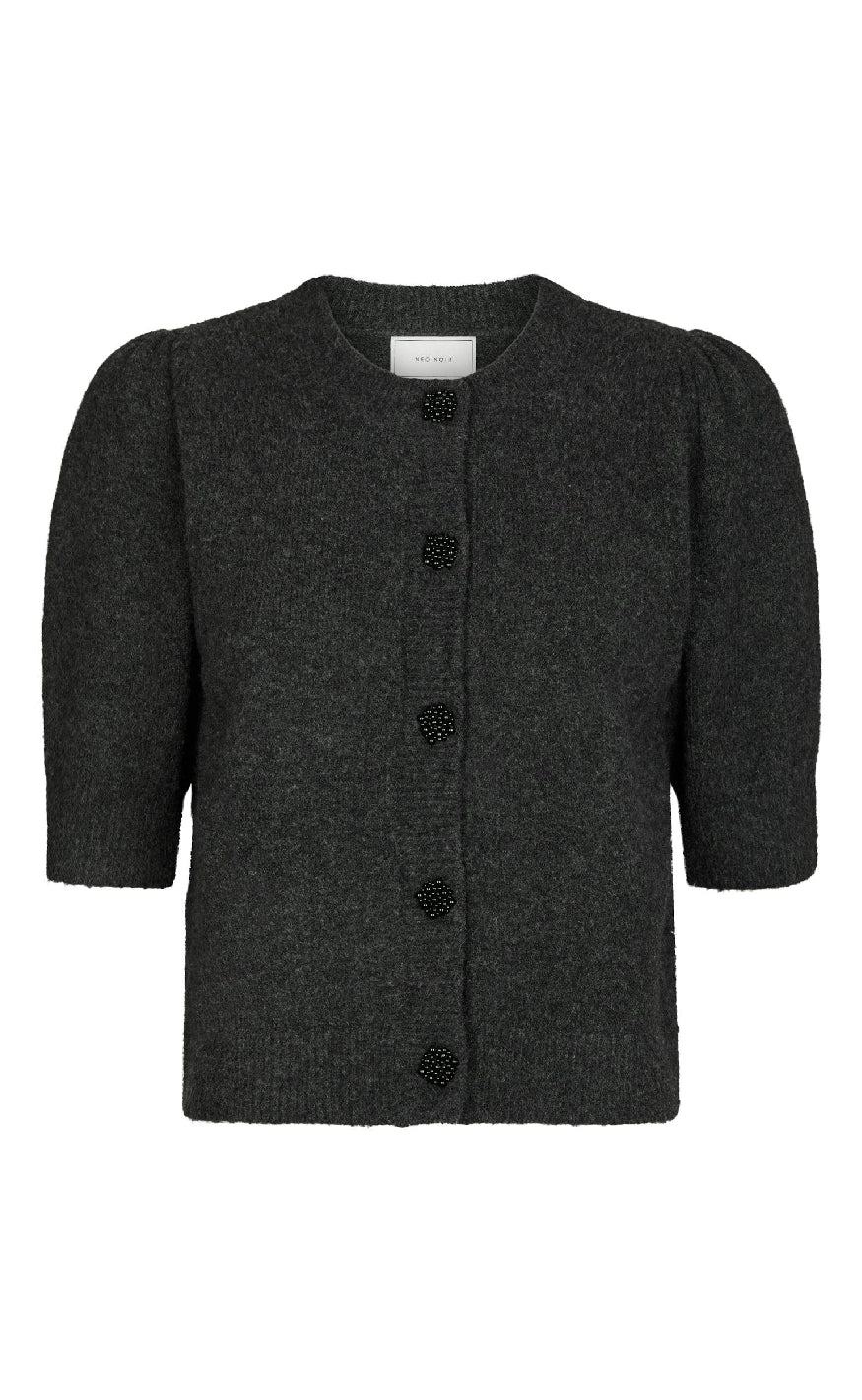 Neo Noir Cardigan Trudy Antracit Melange