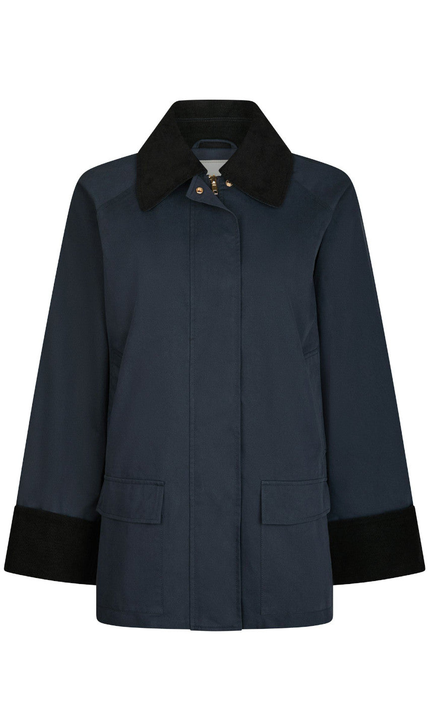 Neo Noir Jakke Anastacia Cord Navy