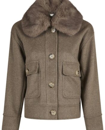 Neo Noir Jakke Pitti Wool Iron