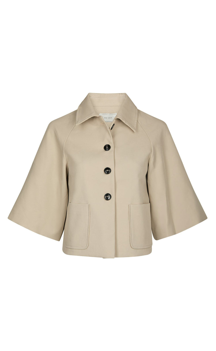 Neo Noir Jakke Rosemma Mini Beige