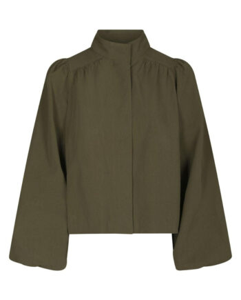Neo Noir Jakke Tirsa Twill Army