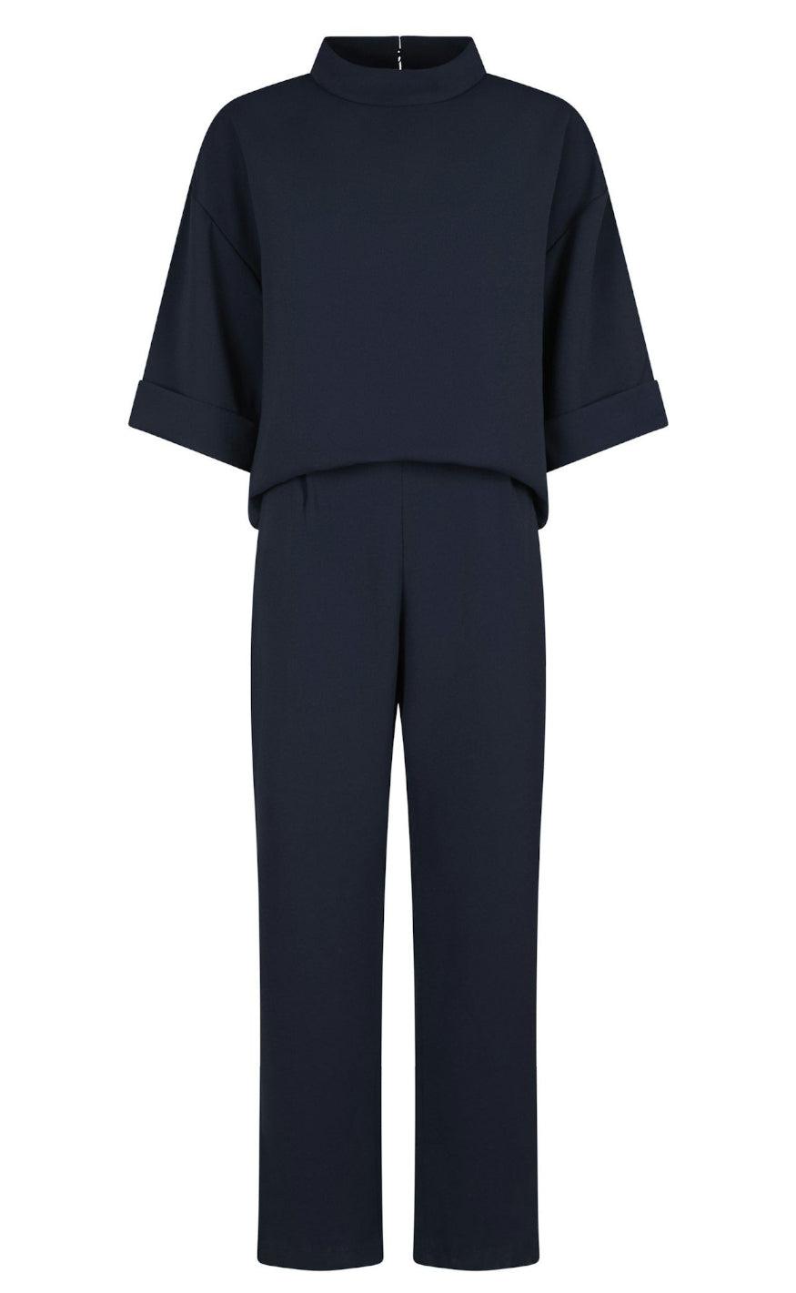 Neo Noir Jumpsuit Arlo Navy