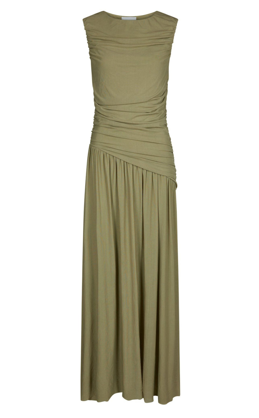 Neo Noir Kjole Cludine Mesh Sage Green